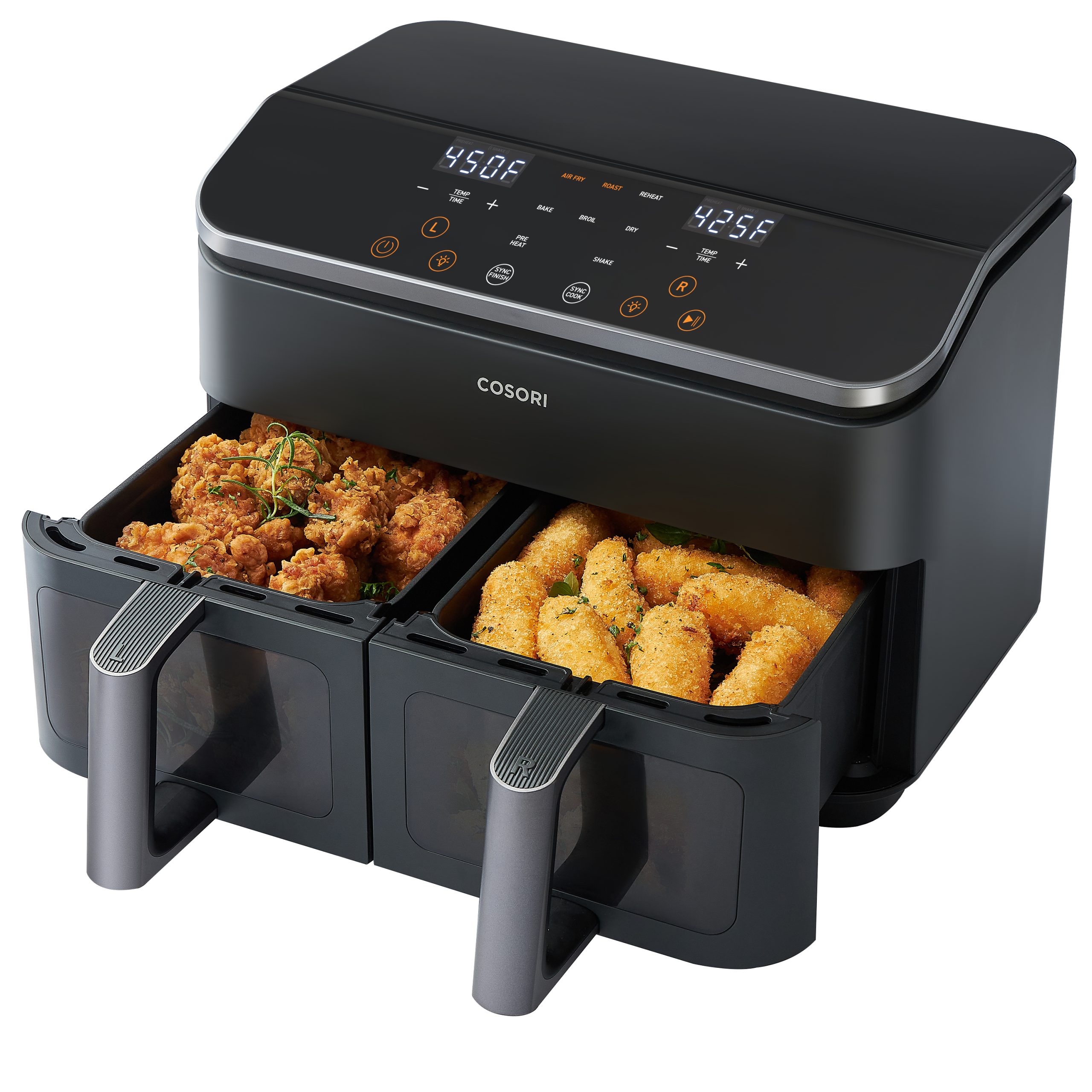 Cosori 9.0-Quart Dual Basket Air Fryer
